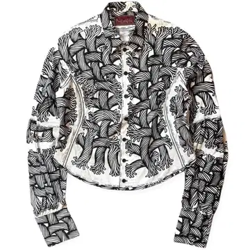 크리스토퍼 네메스 밧줄 패턴 셔츠 자켓 Christopher Nemeth