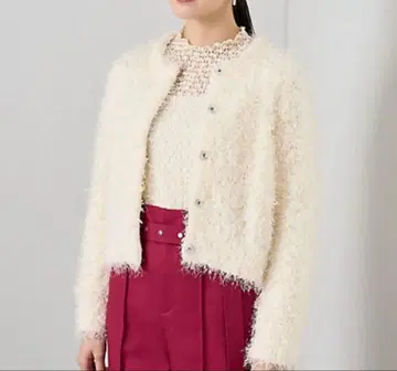 아나이 페이퍼 페더 몰 가디건