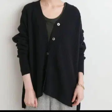 IENA 이에나 뉴앙스 리브 가디건 베이크루즈