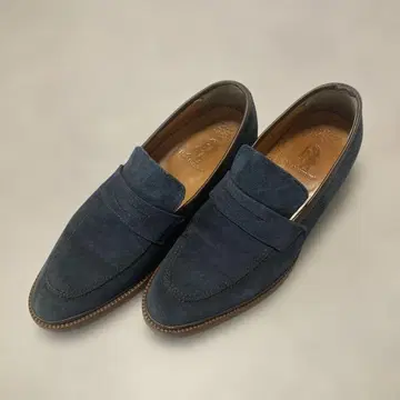 Hush Puppies 네이비 스웨이드 로퍼