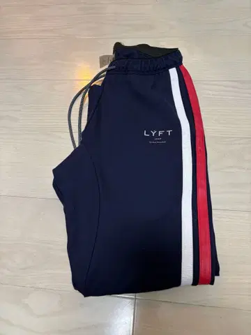 LYFT 네이비 사이드 스트라이프 팬츠 L 사이즈
