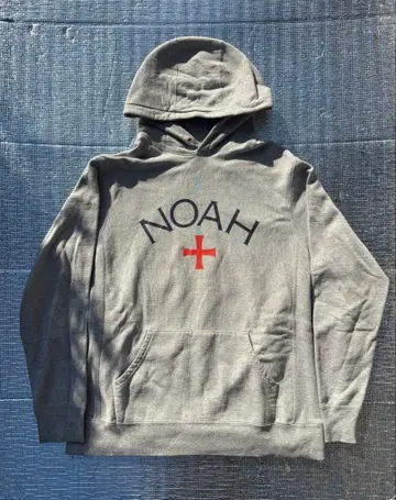 NOAH 그레이 후드티 L