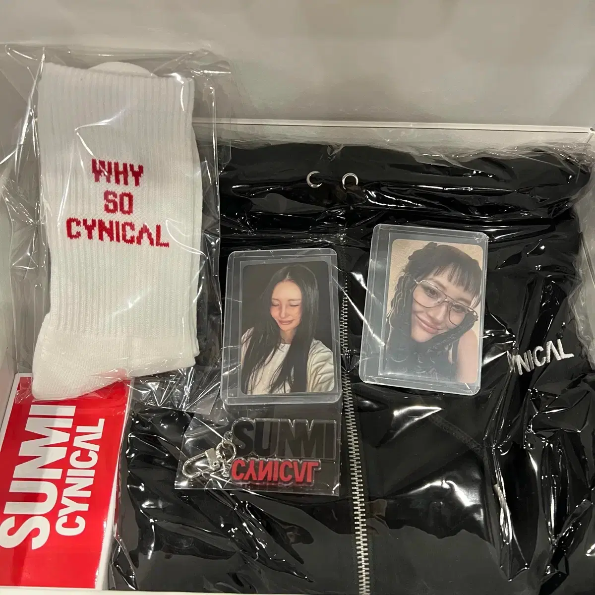 Sunmi broadcast fan reverse gift set