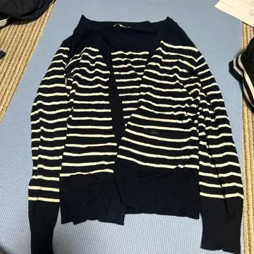 나노 유니버스 스트라이프 가디건 M