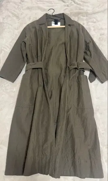 MHL. 올리브 그린 롱 코트