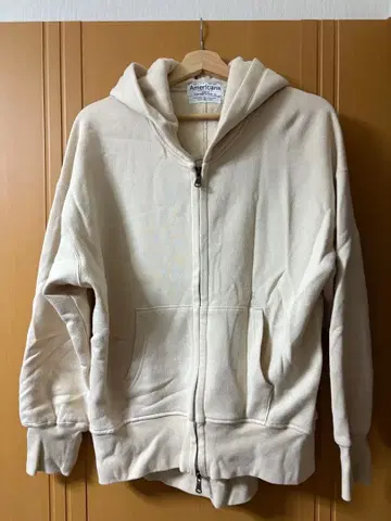 허그아워 아메리카나, W 지퍼 후드티
