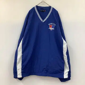 USED Sport-Tek 아우터 나일론 자켓 칼리지 로고