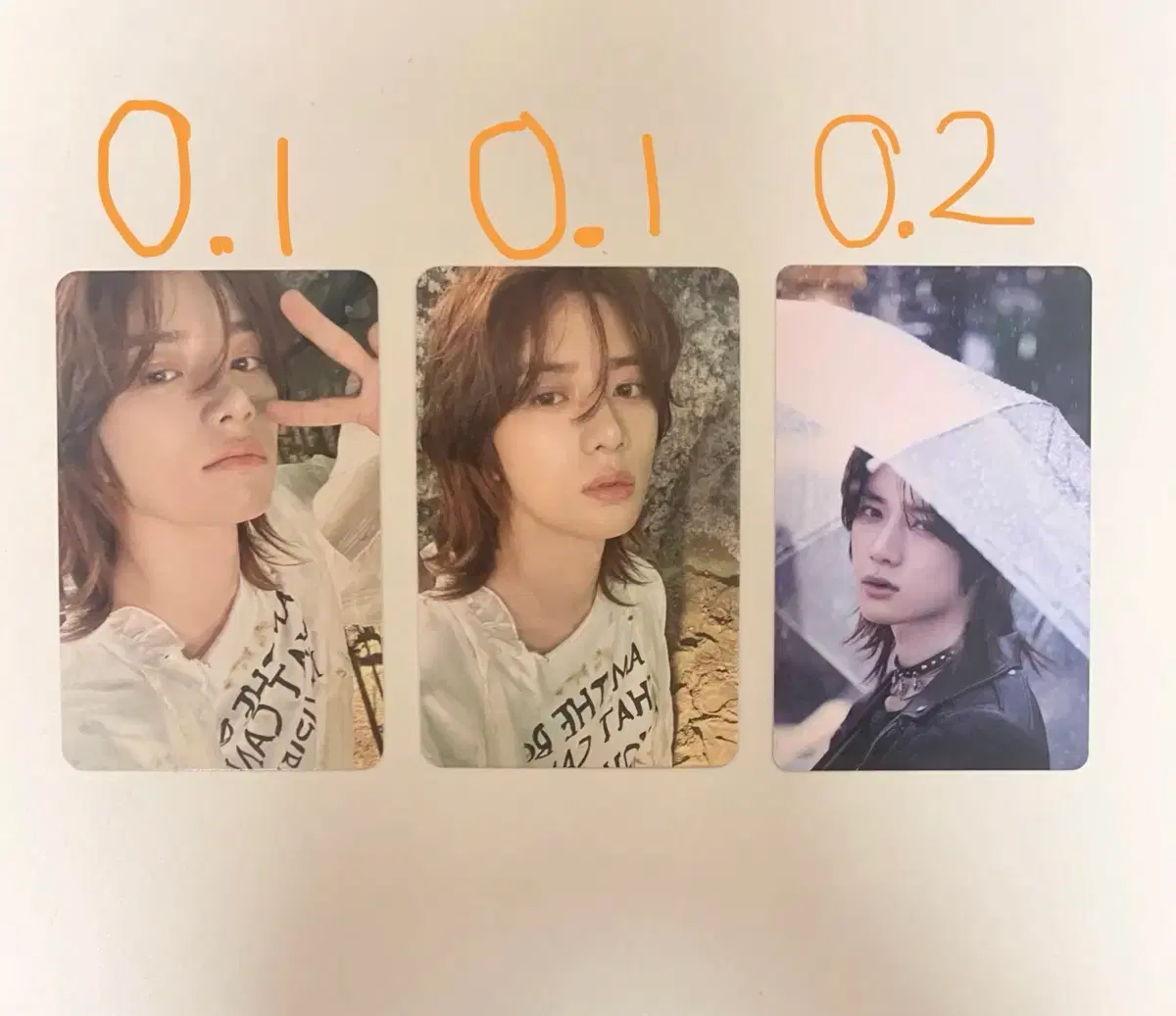 Tomorrow X Together FREEFALL - Melancholy, Weverse pre-order benefit Choi Beomgyu poca