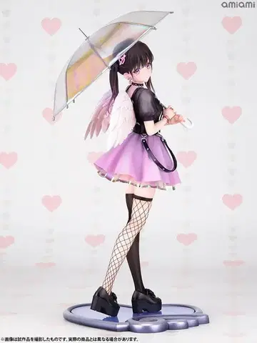 우산을 펼치고 날개를 닫아 마음의 깃털 사우전드 피규어