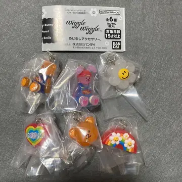 WiggleWiggle 메지루시 액세서리 컴프 세트 6점
