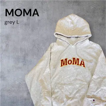 레어! MOMA 그레이 L 사이즈 후드티