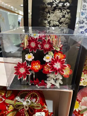 시치고산 머리 장식 7세 스즈노야 기모노