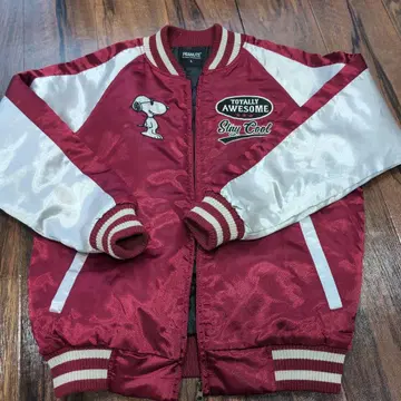 스누피 스카잔 빨간색 실버