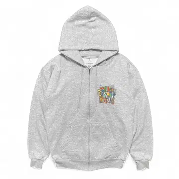 구제 의류 디즈니 집업 맨투맨 후드티 프린트 남성용 S