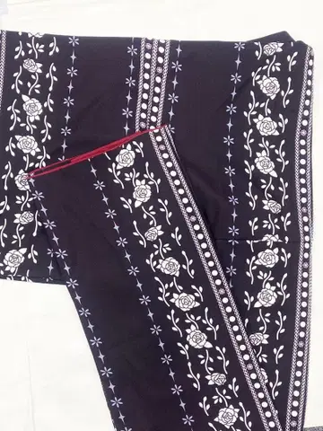 짙은 갈색에 화이트 장미 코몬 이중 기모노