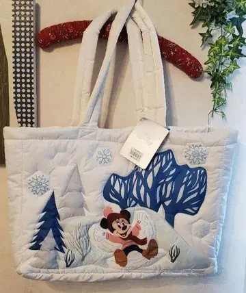 디즈니 미니 칩 & 데일 토트백 2023 택 포함!