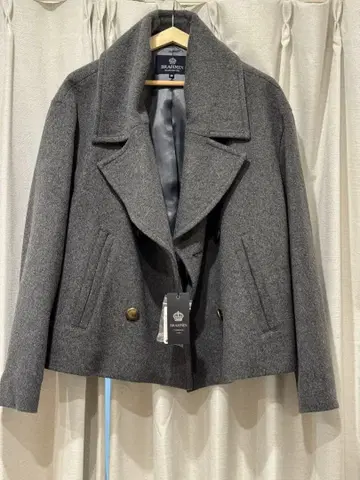 BRAHMIN 그레이 피 코트 38