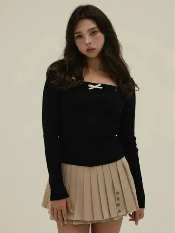 ANDMARY Sharon ribbon tops