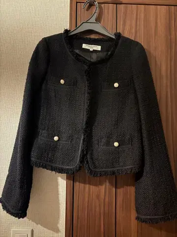 내추럴 뷰티 베이직 트위드 자켓