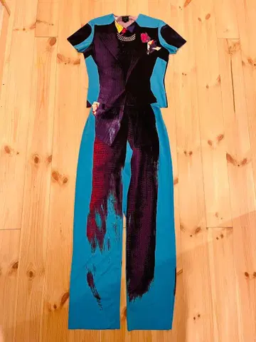 Jean Paul Gaultier 90's 트롱프뢰유 프린트 셋업