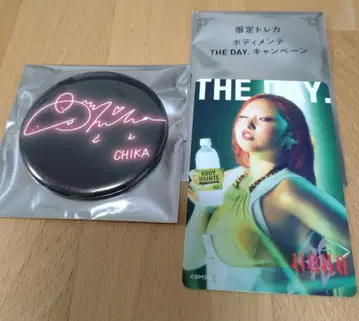 노노가 CHIKA 캔뱃지 트레이딩 카드