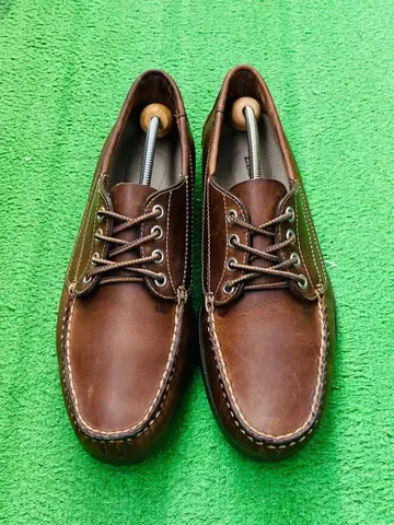 L.L.BEAN 핸드쏜 모카신 신발 블루처 모크 부츠