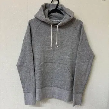 Americana 그레이 후드 부착 후드티