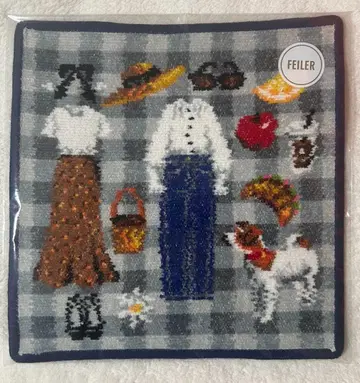 FEILER 페이러 별주 IENA 손수건 네이비