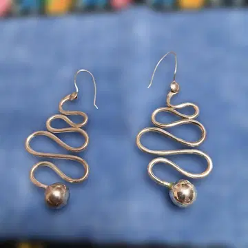 실버제 디자인 귀걸이