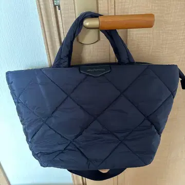 새상품급 유나이티드 뱀부 퀼팅 숄더백 네이비