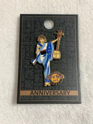 하드 록 카페 도쿄 38주년 기념 핀즈