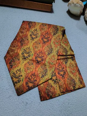 새상품급 후쿠로 오비 오렌지