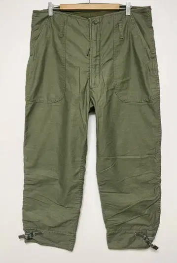 미군 실물 A-2 데크 팬츠 USN NAVY 카고 팬츠 밀리터리 80s