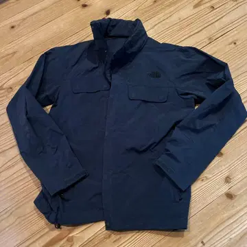 THE NORTH FACE 네이비 폴리에스테르 나일론 자켓