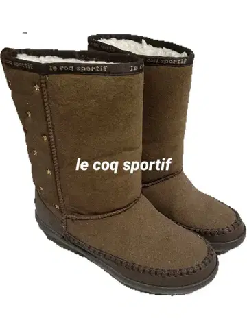 르꼬끄 스포르티브 부츠 브라운 24cm 프랑스