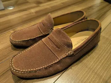 THE SUIT COMPANY 메쉬 로퍼 브라운