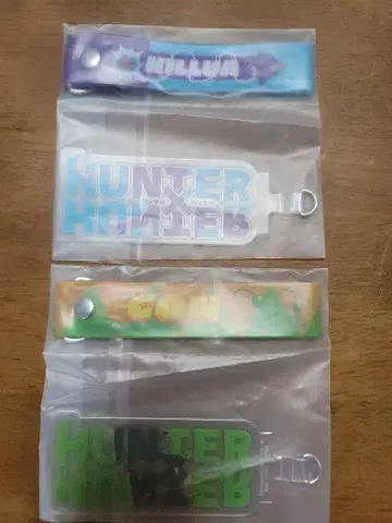 HUNTER x HUNTER 아크릴 키링 2세트