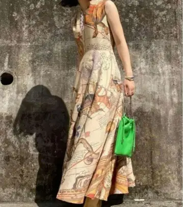 [ ANERI VINTAGE ] 슬리브리스 원피스