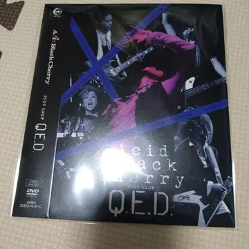 Acid Black Cherry 2009 tour Q.E.D 혜택 슬리브