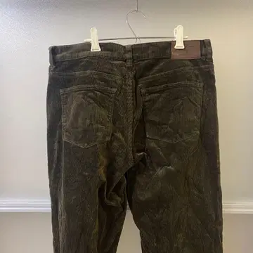 LRL LAUREN 코듀로이 팬츠 다크 그린