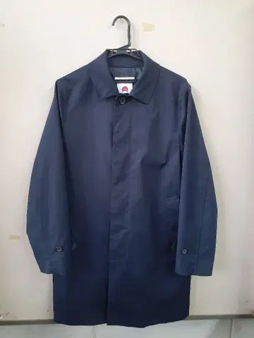 네이비 스텐카라 코트