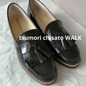 츠모리 치사토 워크 태슬 로퍼 겨울 밑창 사양