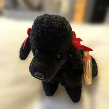 Ty 블랙 토이 푸들 GIGI 봉제 인형 레어