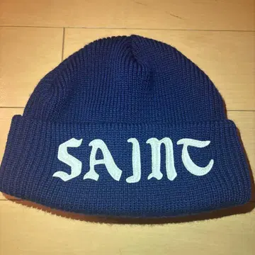 SAINT Mxxxxxx Knit Cap_Saint navy