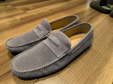 수트 컴퍼니 그레이 메쉬 로퍼