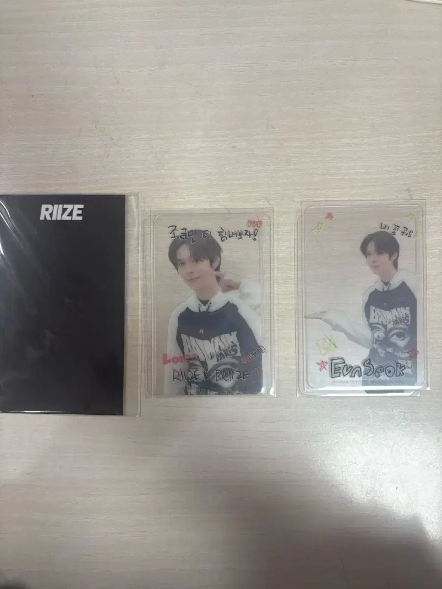 Riize Eunseok Lay photocard sell