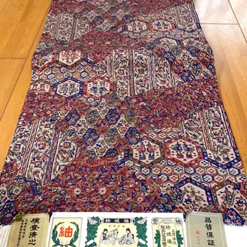 미사용 새상품 유키쓰무기 옷감