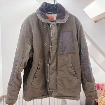 [ WILD TURKEY ] 와일드 터키 카키 보아 블루종 패딩 자켓