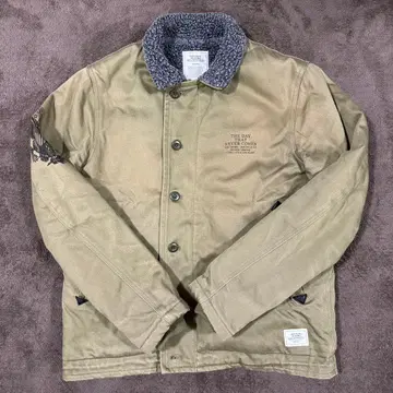 REALIZED WORKS 리얼라이즈 웍스 카키 보아 자켓