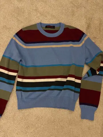 [ 새상품급 ] CABAN 스트라이프 긴팔 니트 스웨터